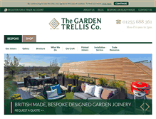 Tablet Screenshot of gardentrellis.co.uk